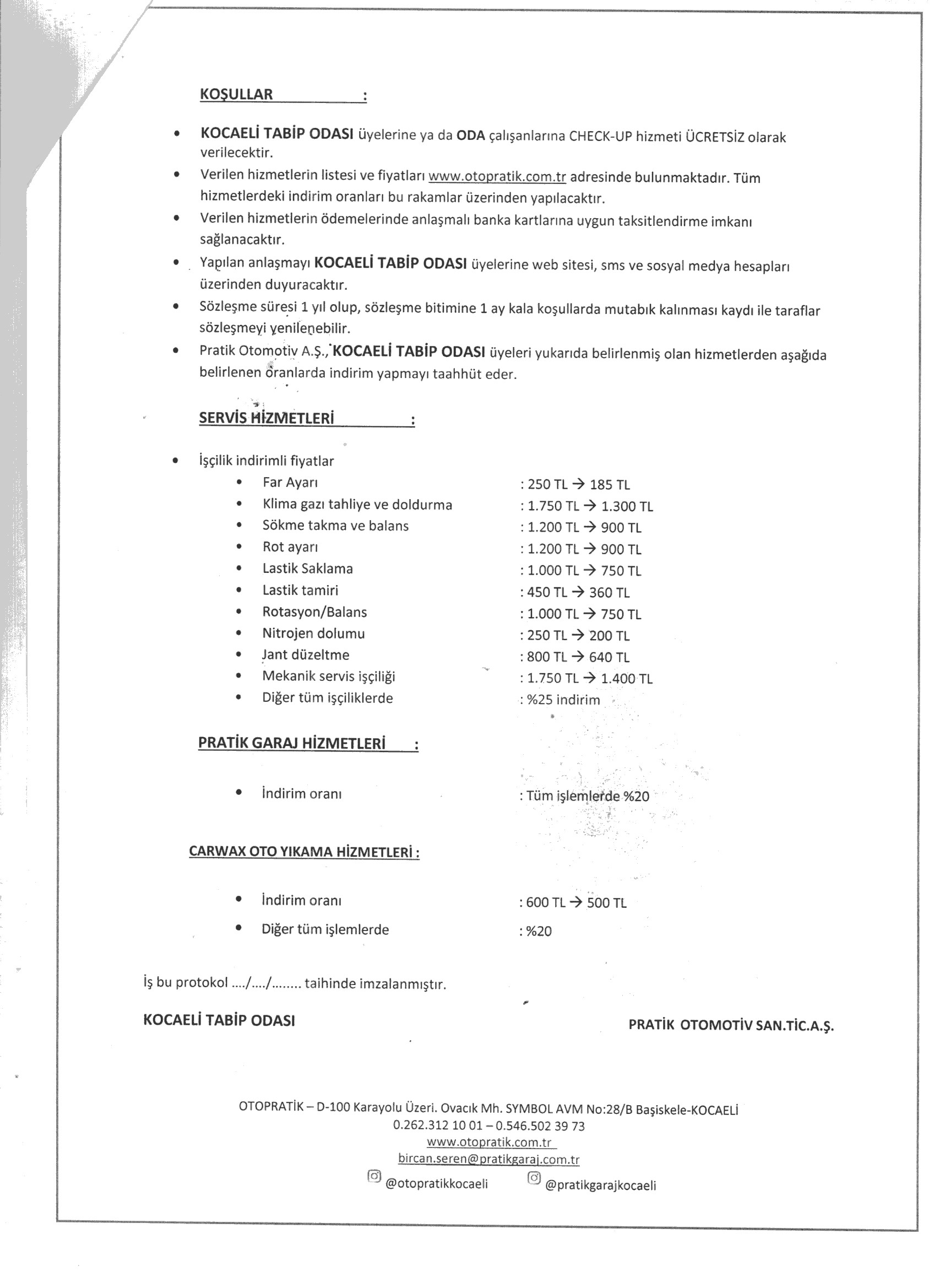 Oto Pratik Symbol Avm 