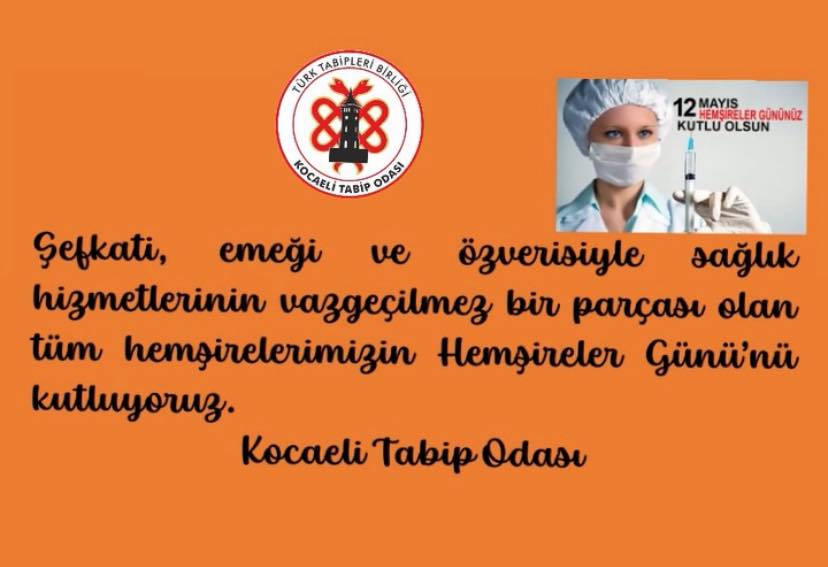 HEMŞİRELER GÜNÜ KUTLU OLSUN